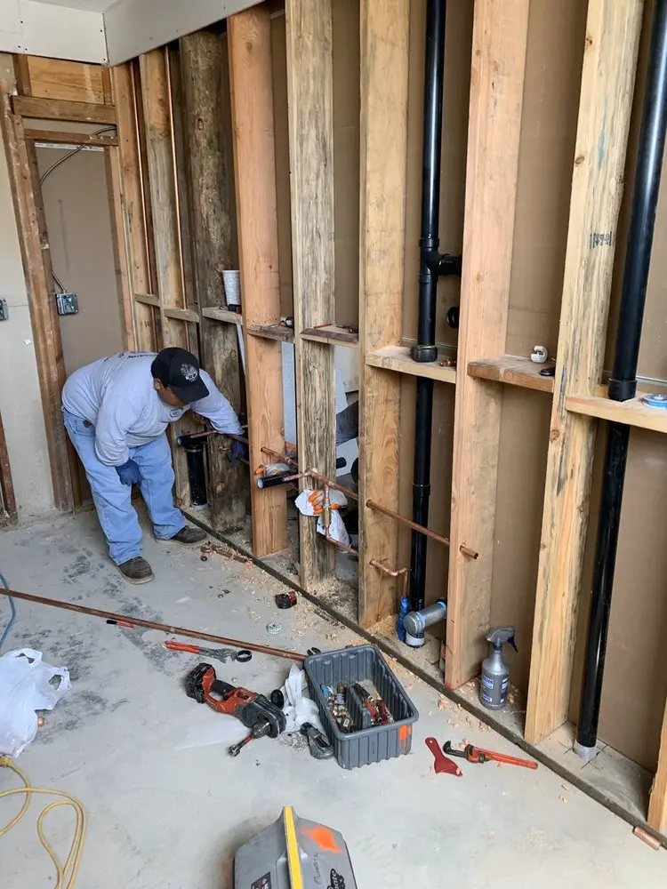 Commercial rough-in plumbing for Gas Line Repair in Bloomfield Park